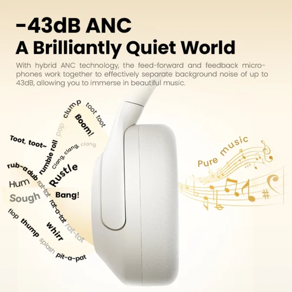 HAYLOU S30 Wireless Bluetooth 5.4 Headphones